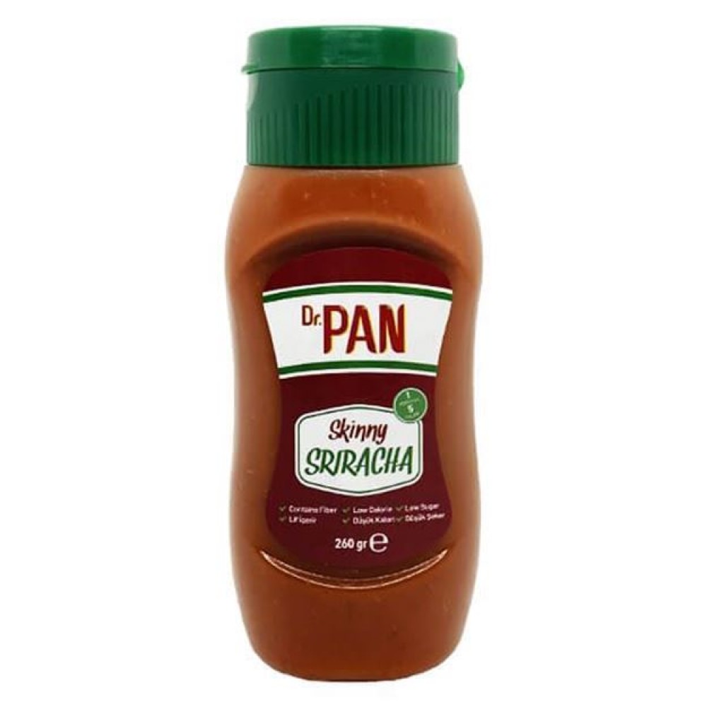 Dr. Pan Sriracha Sos Düşük Kalorili Şekersiz 260gr